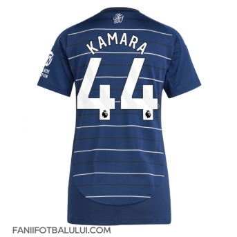 Aston Villa Boubacar Kamara #44 Tricou Fotbal Replică 2024-25 Femei Treilea